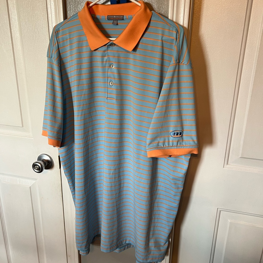 Peter Millar Polo. Perfect Condition. XXL.